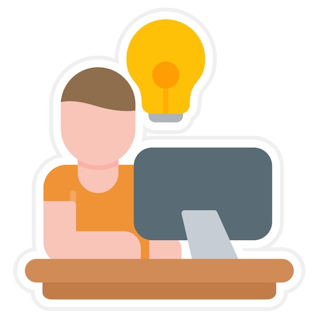 Work Smart icon vector image Can be used for Project Management