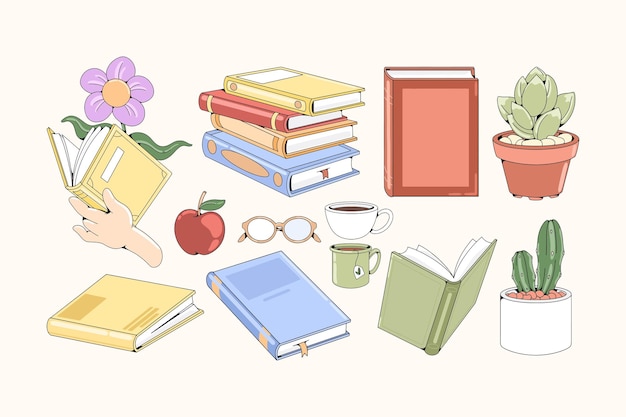 world book day illustration