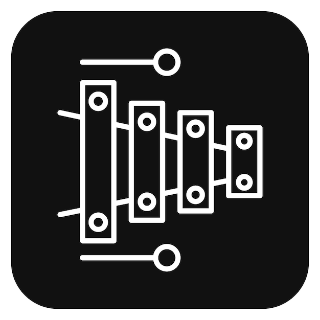 Xylophone Vector Illustration