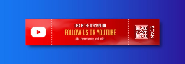 YouTube Social Media Cover Banner Design