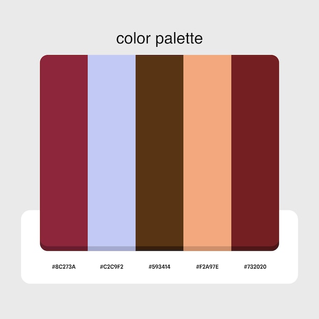 170841 HEX color theme inspiration Colorful Blue Brown Retro Christmas Bold