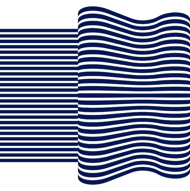3D abstract lines in perspective vector background, modern trendy design element, cool style layout for ads posters banners and covers, retro template.