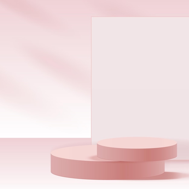 3d background products minimal podium scene with geometric platform