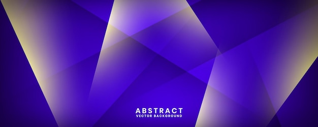 3d blue techno abstract background overlap layer on dark space with yellow light effect decoration
