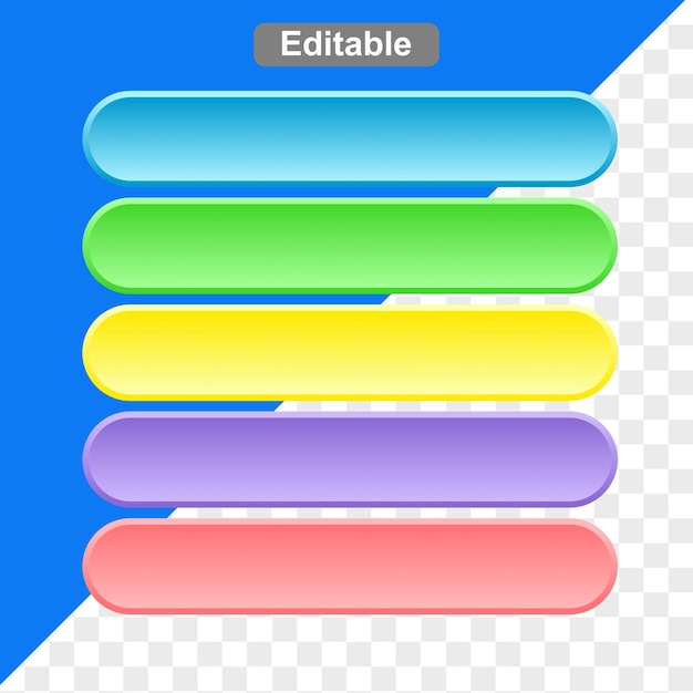 3d icon buttons glossy simple