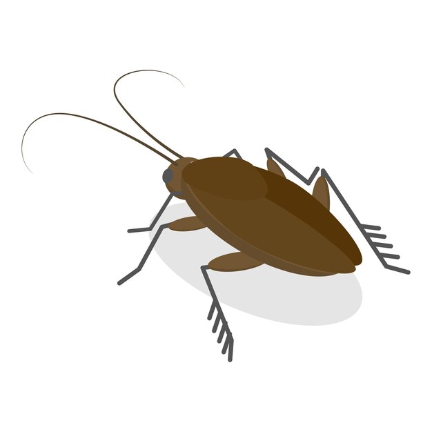 3D Isometric Flat Vector Set of Insects Item 2