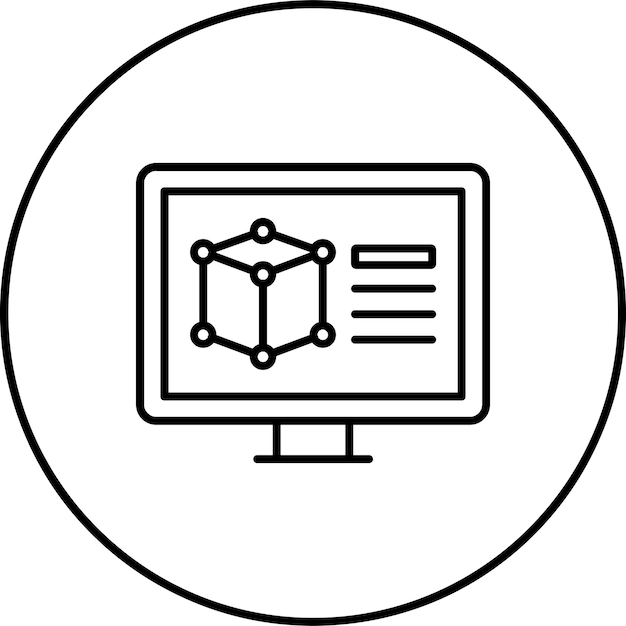 3d modeling Icon