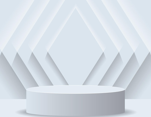 3d podium for product display and the background scene studio for product presentation
