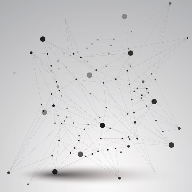 3D-verkko nykyaikainen teknologia abstrakti objekti, hila futuristinen muoto lankaverkolla. Futuristinen suunnittelu.