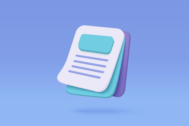 3d white clipboard task management todo check list on blue background efficient work on project plan concept assignment and exam productivity solution icon 3d icon vector render illustration