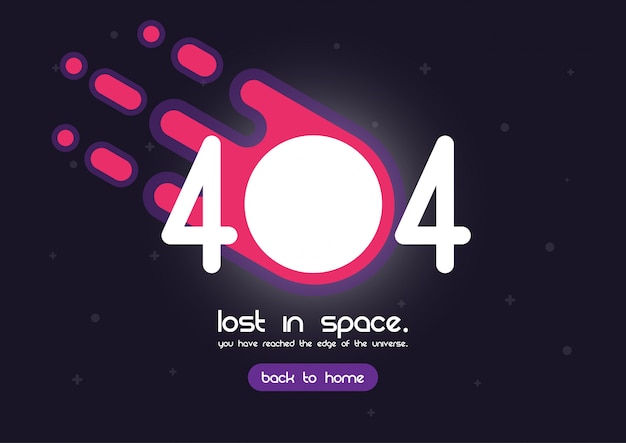 404 error page