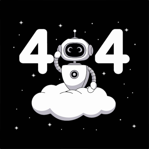 404 error webpage design