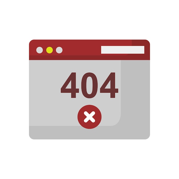 404 page error in vector