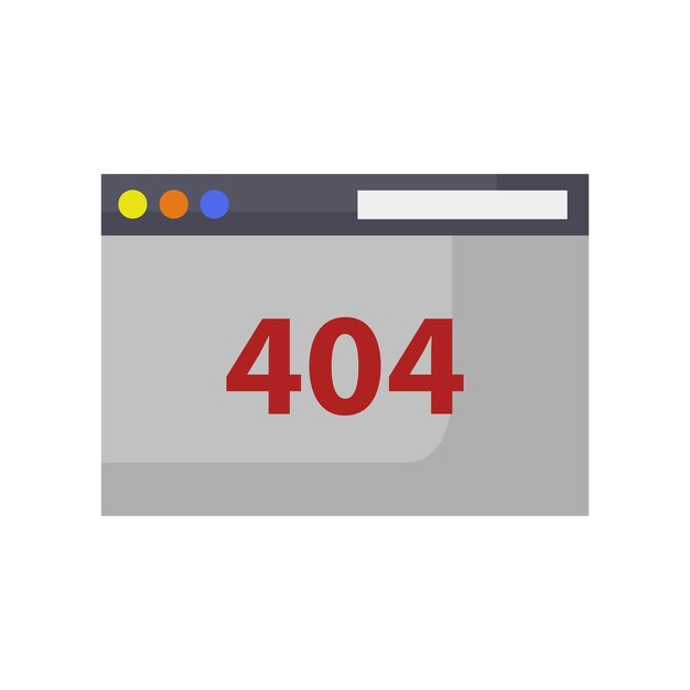 404 page error in vector