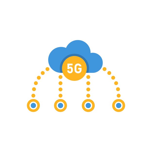 5g wireless internet wifi connection in flat style global network vector illustration on isolated background hotspot sign business concept