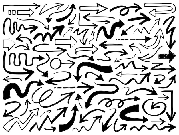 a black and white drawing of a black and white sign with arrows pointing to the right