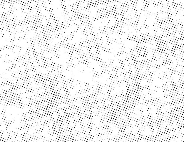 a black and white halftone pattern with dots abstract halftone dot vector