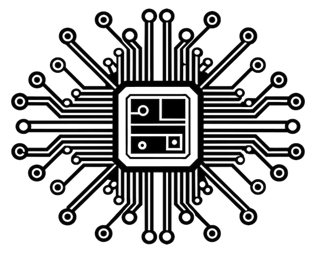 a black and white image of a complex geometric design with the numbers 2 and 3
