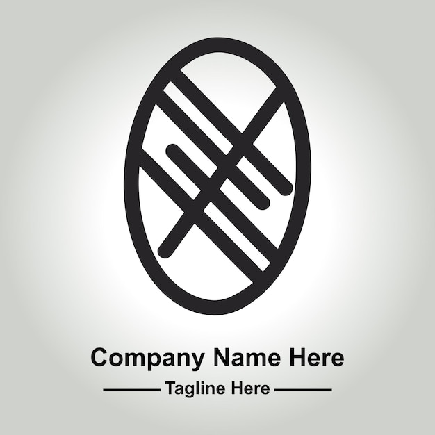 a black and white logo with a picture of a logo for company