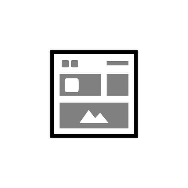a black and white logo with screen a monitor