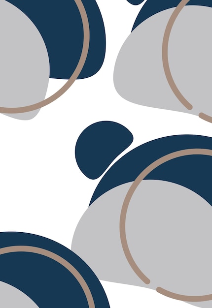 a blue and white pattern with a coffee cup in the middle