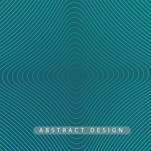 a blue background with a design of the words abstract design on it