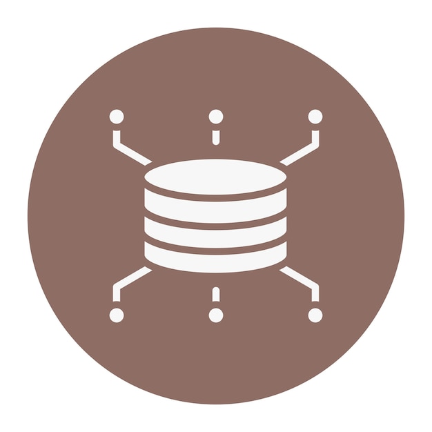 a brown and white circle with a barrel on it