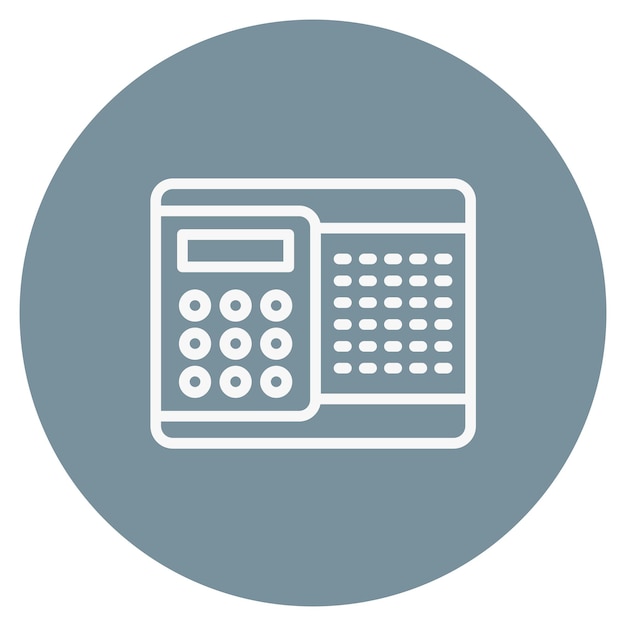 a calculator with a calculator on the top