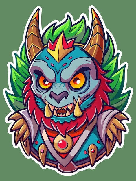 a cartoon of a dragon with a green background