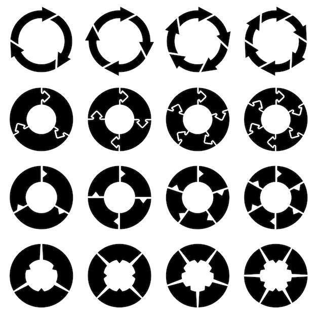 a collection of circles with the words quot sun quot on them