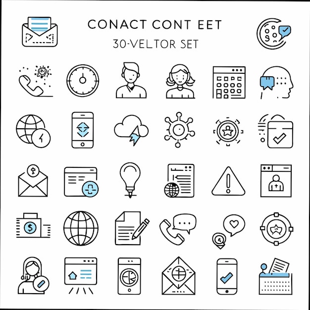 a collection of different icons including one that says confetti on it