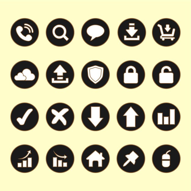 a collection of icons including one that sayssxon it