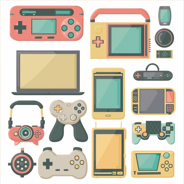 a collection of video games including one that has the number 5 on it