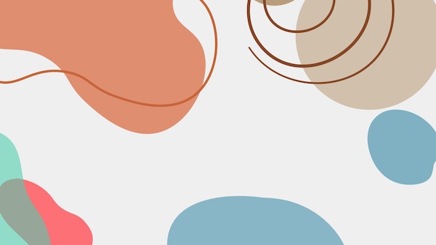 a colorful background with a blue and pink design modern pastel color shapes