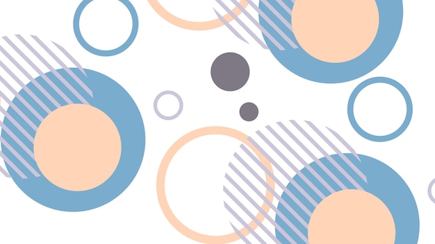 a colorful pattern with circles and circles on it