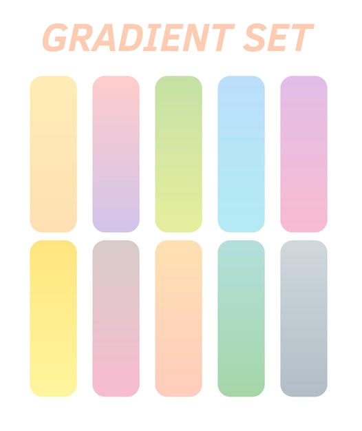 a colorful set of buttons for a series of colors