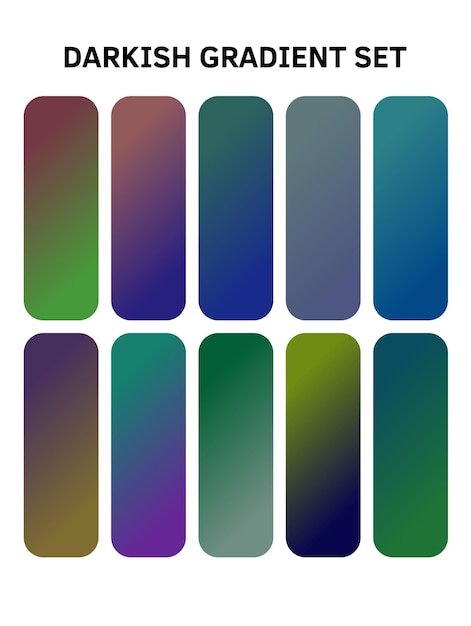 a colorful set of multicolored buttons with different colors