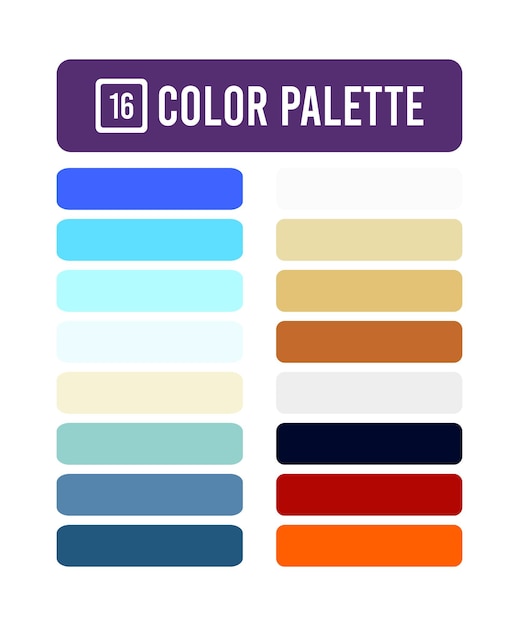 a colorful square with the color color of the color