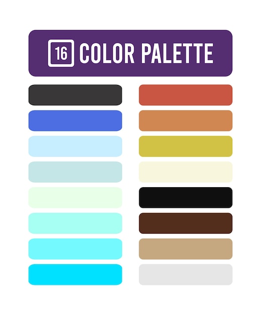 a colorful square with the color color of the color