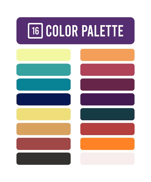 a colorful square with the color color of the color