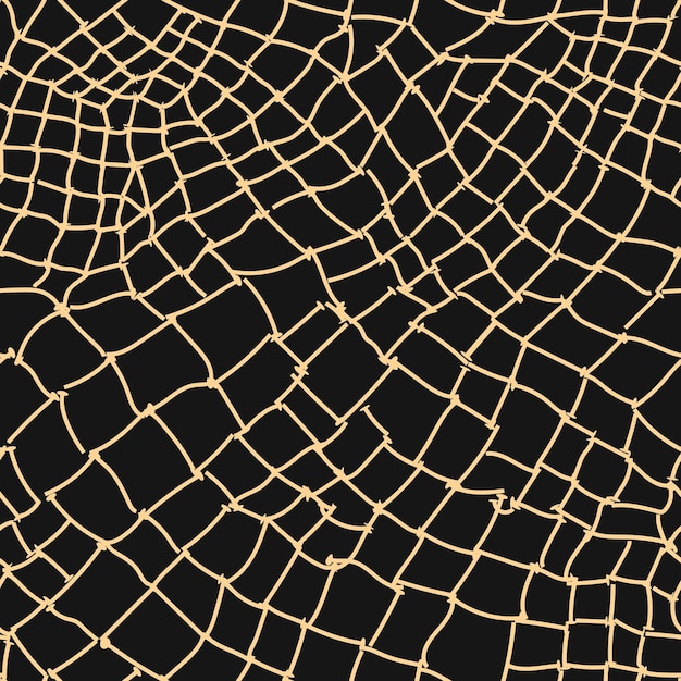 A Detailed View of a Fishing Net