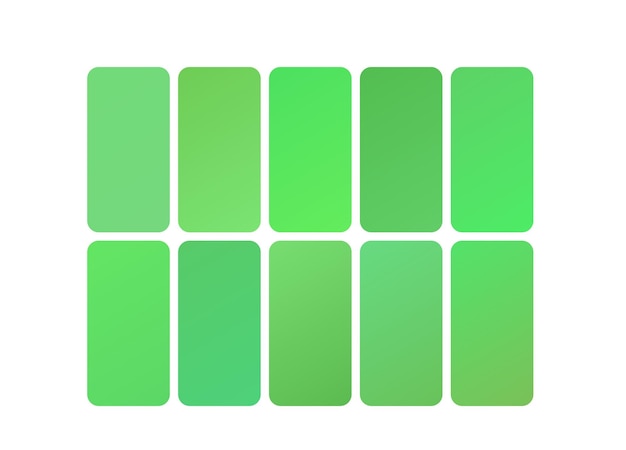 a green square with a green background