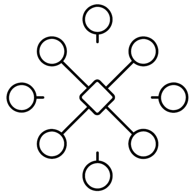 a group of people in a circle with a white background