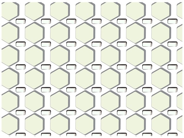 a pattern of glass cubes with a green background