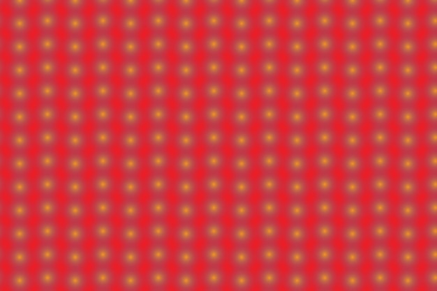 a pattern with small stars on a red background