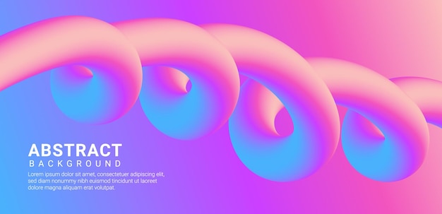 A pink and blue poster with a gradient of the word'hot '