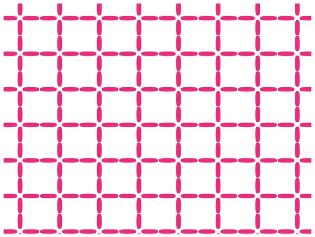 a pink and white grid with a pink border