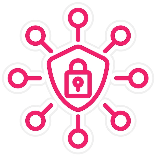 a pink and white sign that says lock and key