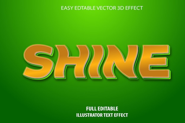 a poster for sun shine 3d effect
