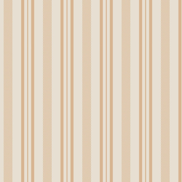 A repeating vertical striped pattern Pale beige and light peachtan stripes textured effect